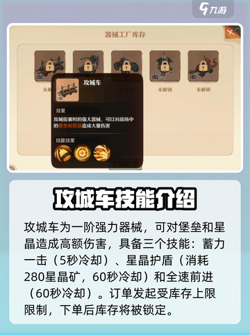 森之国度🔥重型器械大揭秘！玩家必看👀截图3