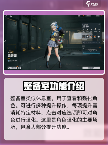 少女前线2追放整备室有什么用介绍截图2