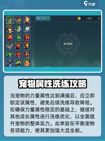 魔力宝贝复兴🔥宠物洗练终极攻略✨截图3