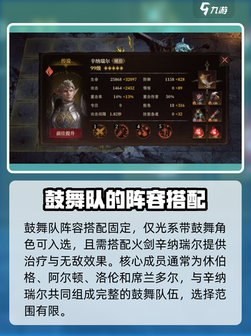 龙息神寂鼓舞队怎么搭配介绍截图2