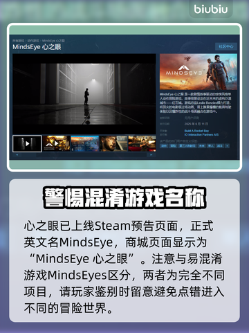 心之眼steam叫什么？英文名大揭秘！🎮💥截图2