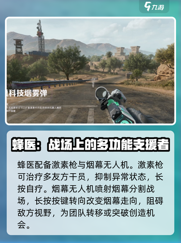 三角洲行动蜂医是谁介绍截图3
