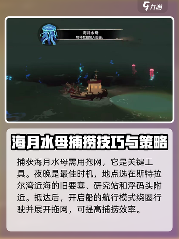 渔帆暗涌水母怎么抓介绍截图2