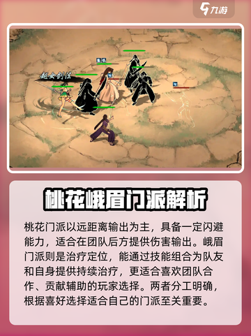 墨剑江湖🔥门派选择全攻略，带你称霸江湖！截图4