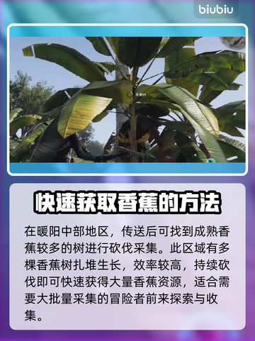 七日世界香蕉获取🔥使用效果大揭秘🍌截图3