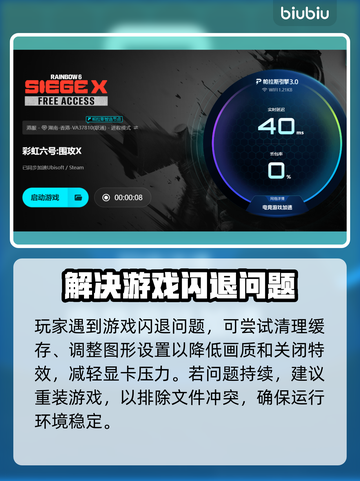 🎮彩虹六号闪退？一招完美解决！截图4