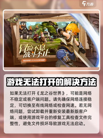 龙之谷世界打不开怎么办介绍截图2