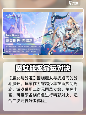 魔女与战姬什么时候上线介绍截图3