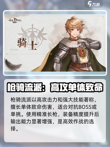 仙境传说新启航骑士攻略介绍截图3