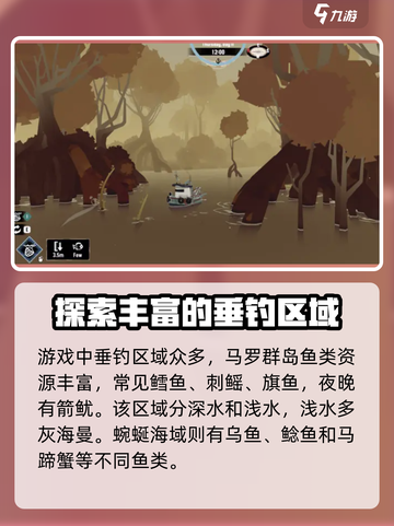 渔帆暗涌各海域鱼类分布特点介绍截图2