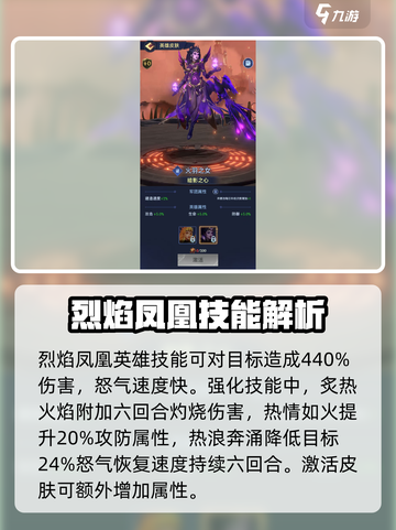 帝国与魔法🔥火羽之女技能强度分析，超强输出必看！截图4