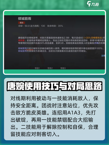 决胜巅峰唐绾绾攻略介绍截图5
