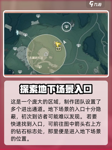 鸣潮东麓研究站地下入口在哪儿介绍截图2
