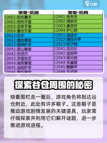 大侠立志传武备库任务介绍介绍截图4
