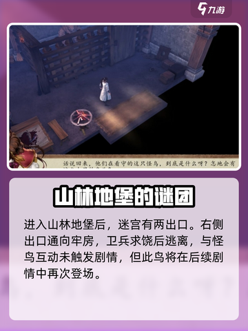 侠客风云传前传山林地堡怪鸟有什么用介绍截图2