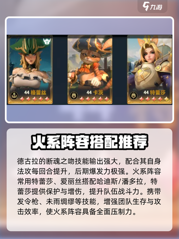 荒野国度配将分享介绍截图4