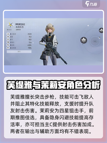 尘白禁区平民4星阵容搭配推荐介绍截图4