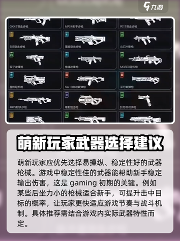 高能英雄新手武器推荐介绍截图2