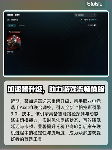 🎮鸦卫奇旅联机进不去？一招解决网络卡顿！截图3