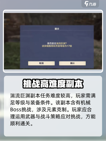 荒野起源湍流巨渊攻略介绍截图2