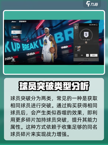 美职篮全明星手游突破方法说明介绍截图2