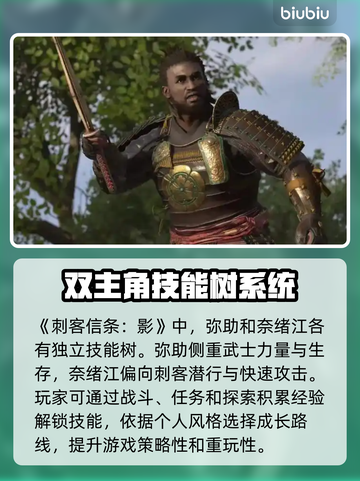 刺客信条影角色养成🔥超强攻略来了！🎉截图2