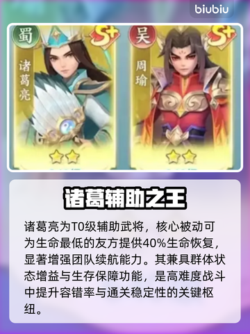 三国大冒险🔥武将强度TOP10！💥截图3