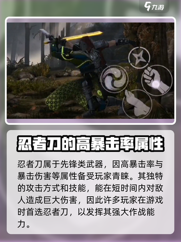 暗影格斗3🔥忍者刀特点与战斗策略大揭秘！截图2