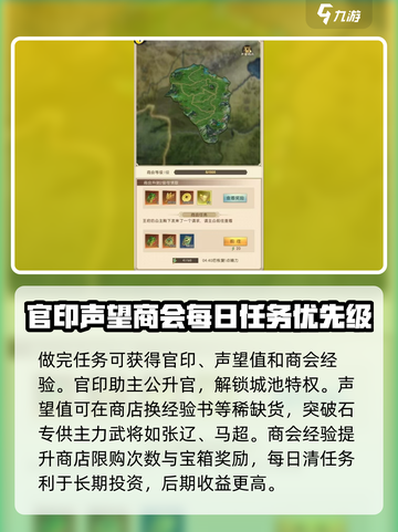 三国问鼎山河商会怎么玩介绍截图3