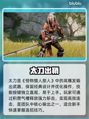 🔥怪物猎人太刀全解析⚔截图2