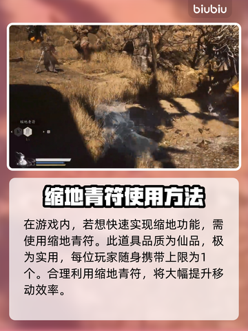 黑神话悟空🔥缩地青符实现方式大揭秘！截图2