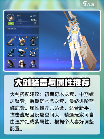 狩猎时刻大剑毕业搭配介绍截图2