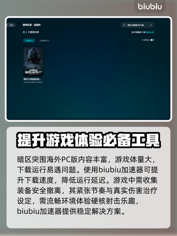 暗区突围下载慢🔥海外PC版提速秘籍🎉截图3