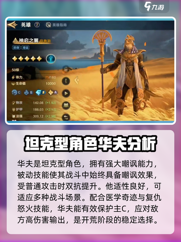 荒野国度最强角色推荐介绍截图2
