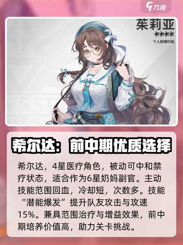 银河境界线四星角色有哪些介绍截图4