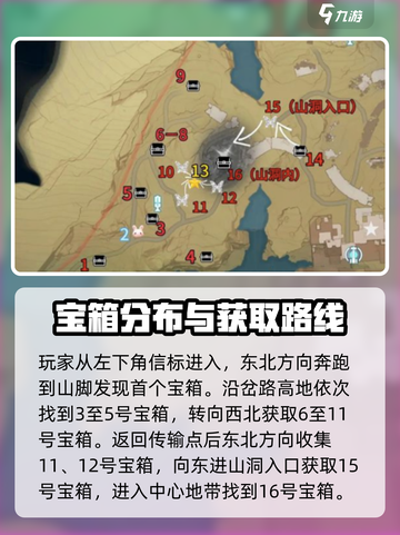 鸣潮🔥荒石高地宝箱全收集攻略🎮截图2