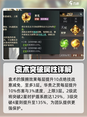 三国志幻想大陆2枭之歌袁术厉害吗介绍截图3