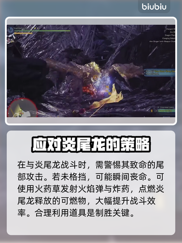 怪物猎人🔥荒野火属性怪物全介绍！截图3