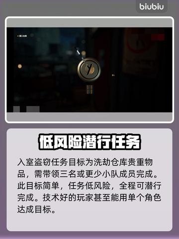 法外枭雄滚石城🔥入室盗窃全流程攻略✔截图2