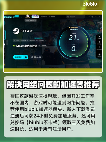 警区加速器推荐，玩游戏不卡顿⚡🎮截图3