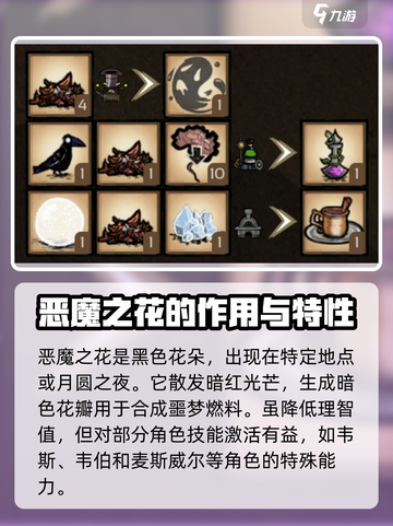 饥荒新家园🔥恶魔之花打法及用途大揭秘！截图2