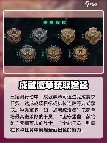 三角洲行动💥成就徽章作用全解析！🔥截图3
