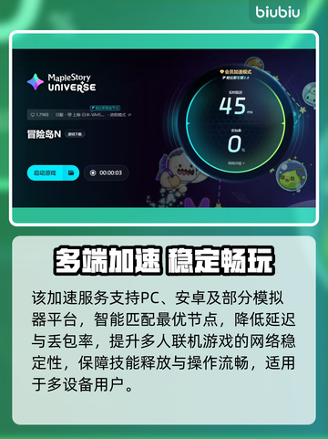 💥冒险岛闪退有救了！速抢加速工具链接截图5