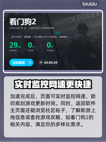 看门狗2🔥用这款加速器，游戏体验飙升！截图3