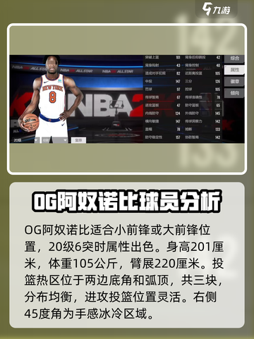美职篮全明星OG阿奴诺比怎么样介绍截图2