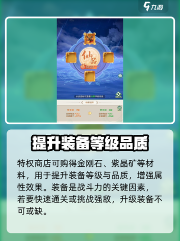 仙剑奇侠传新的开始特权商店有什么用介绍截图3