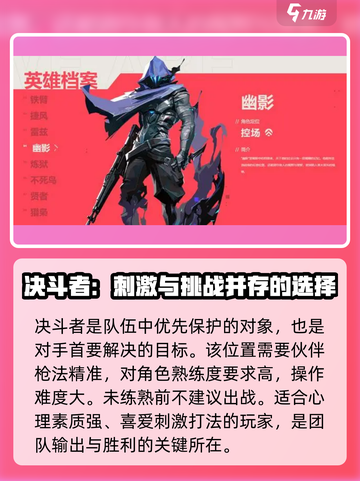 无畏契约职业有哪些介绍截图3