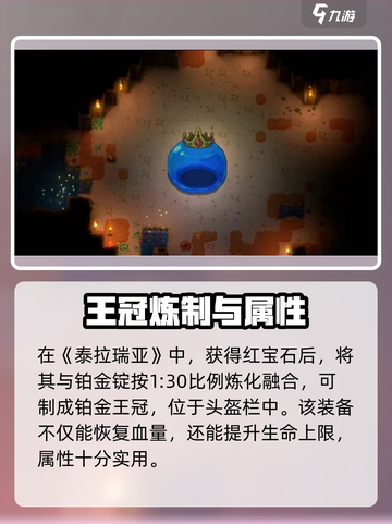 🎮泰拉瑞亚铂金王冠制作大揭秘！👑截图6