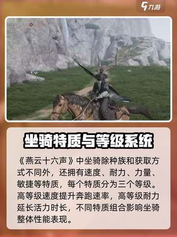 燕云十六声🔥坐骑大全，游戏玩家必看！截图3
