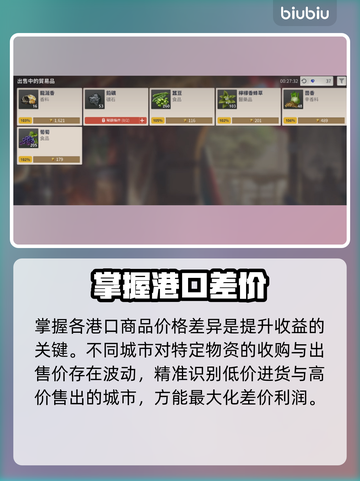 《大航海时代起源》暴富航线💰⛵截图4